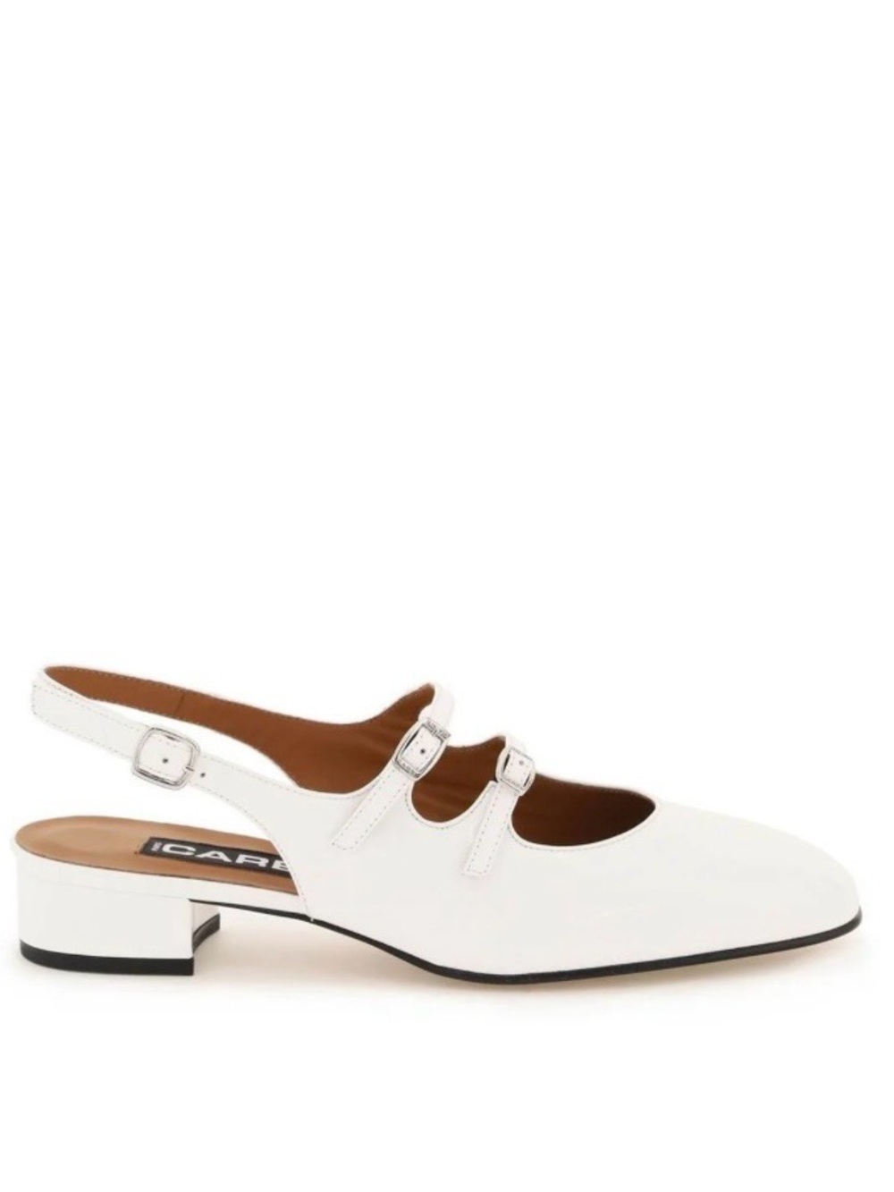 NWOT Carel Paris Peche Mary Jane Slingback Pumps